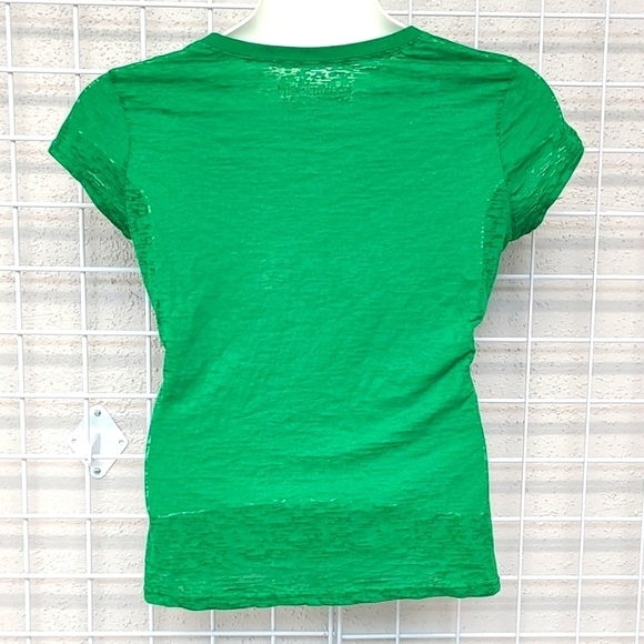 Rocket Girl All Access Everyone Loves An Irish Girl Burnout Tee Size 14 - Picture 3 of 6